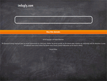 Tablet Screenshot of indugly.com